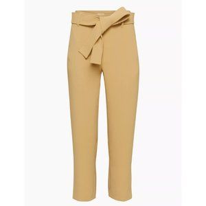 🍋 New 🍋 ARITIZIA Wilfred TIE-FRONT PANT Item no: 99075, SANDY BEIGE
